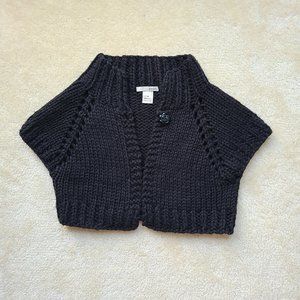 Evie Shrug Sweater Black Size Medium